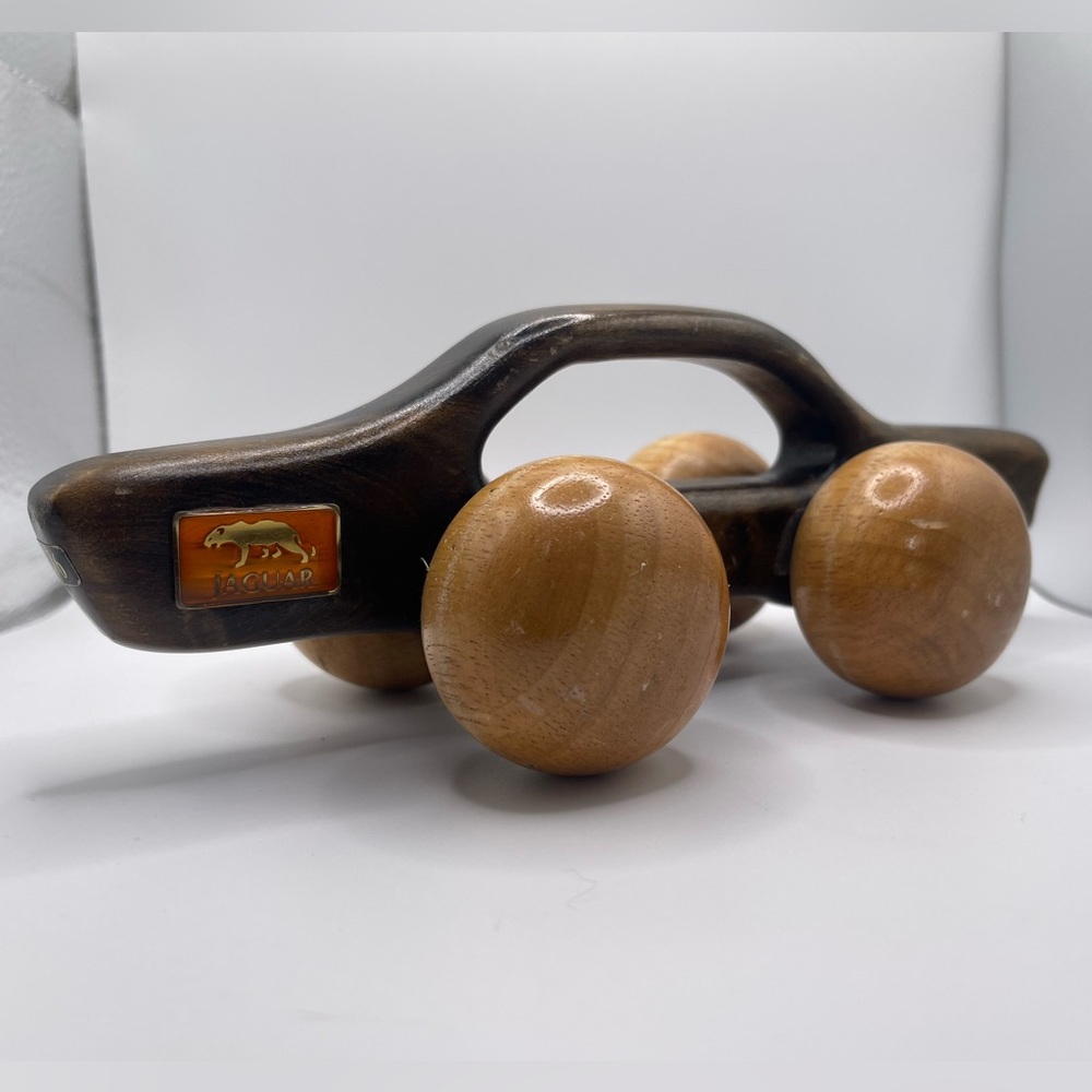 1970’s Vintage Jaguar XJ6 Wooden Body Roller
